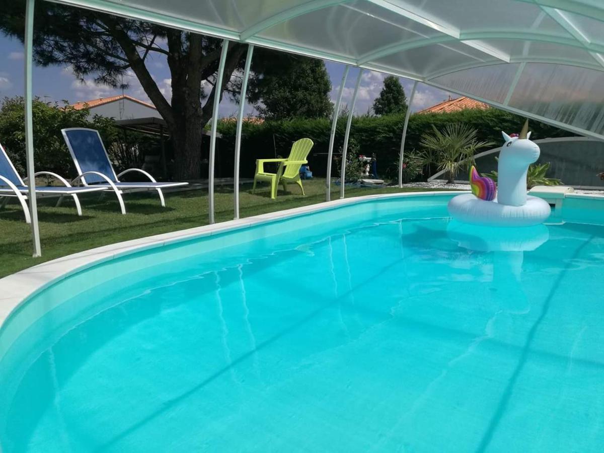 Studio Le Pavachon, Piscine Familiale Chauffee - A 3 Min Du Puy Du Fou Les Epesses Exterior photo